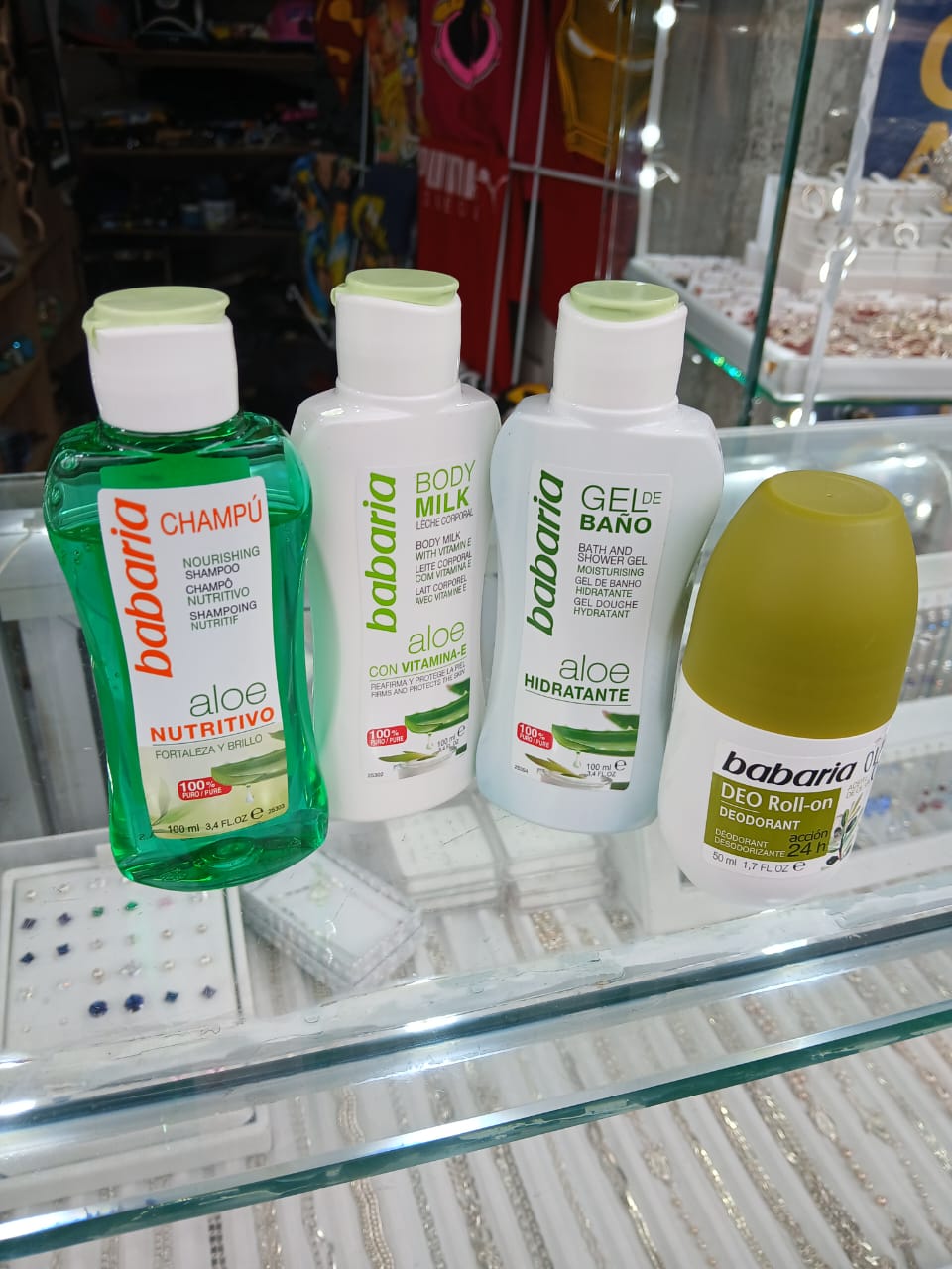 COMBO VIAJERO BABARIA X 4UNIDADES